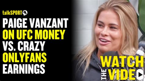 Paige VanZant recalls moment she told husband。